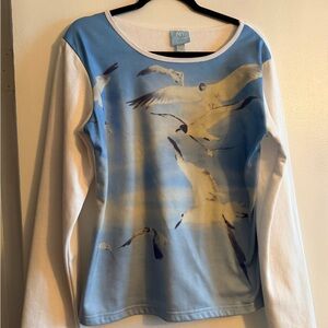 RARE 2014 Taylor Swift Official Merch 1989 Seagull Bird Sweatshirt Medium M